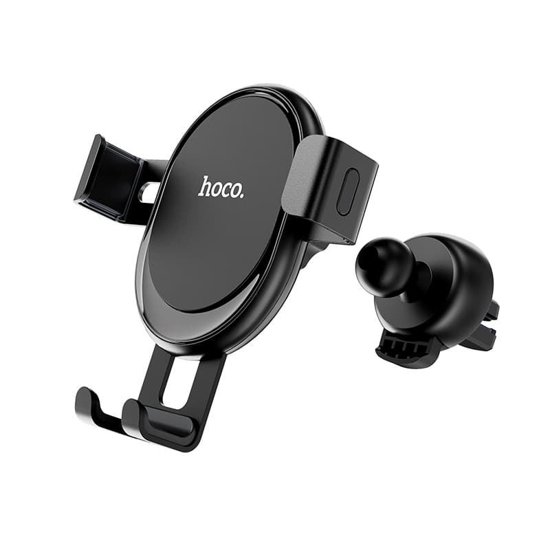 HOCO Suporte Telemóvel Carro Hoco CA56 Plus Armor Prata Preto — Novo