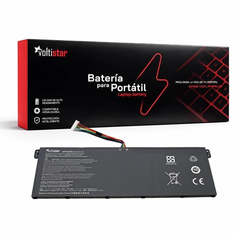Voltistar Bateria Voltistar para Acer Swift SF314-56/57/58/59 (11.4V, 50Wh) - Novo — Novo